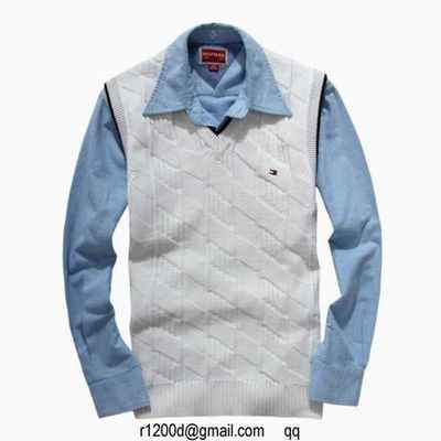 pull sans manches tommy hilfiger