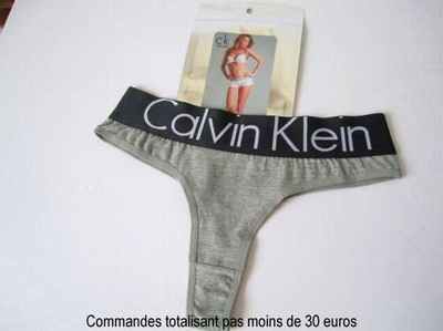string calvin klein femme