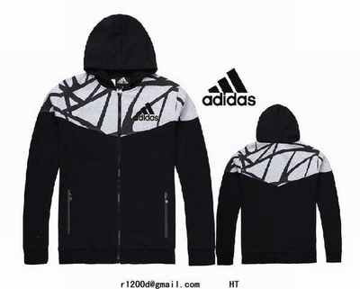 veste sweat adidas homme